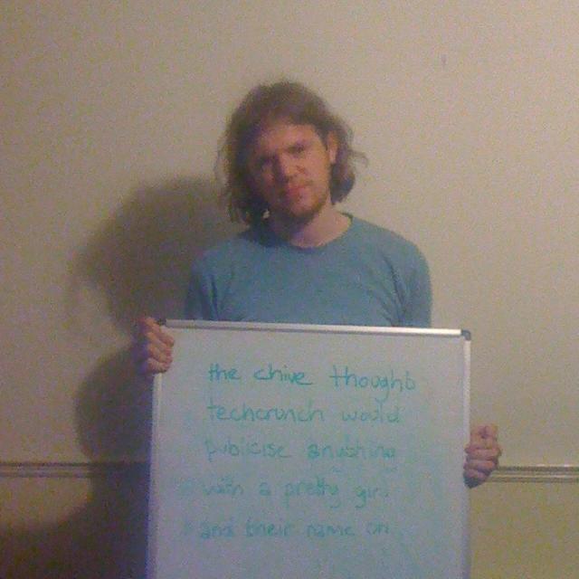 The Chive thought TechCrunch would publish anything with a pretty girl and their name on
